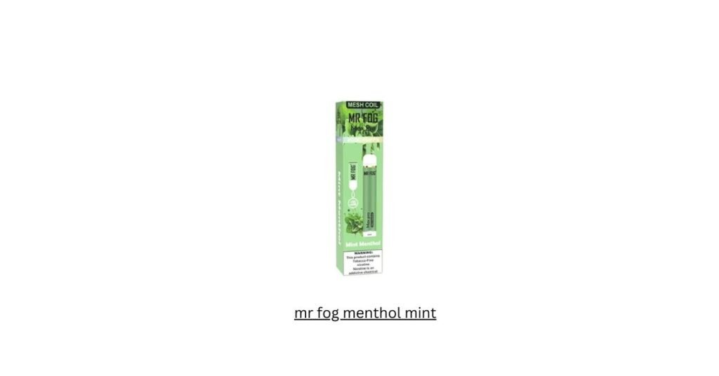 mr fog menthol mint​