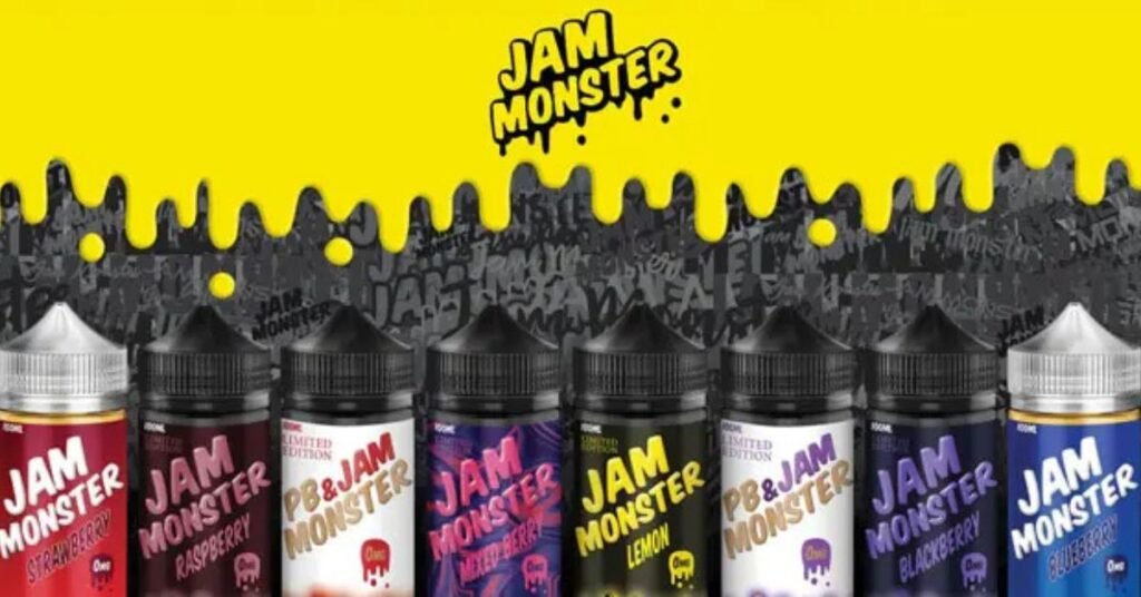 Dive into a world of intense flavor with Blackberry E-Liquid Jam Monster.