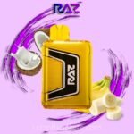 Get the tropical feeling from the comfort of your house or anyplace with the Banana Coconut Raz flavor from the Raz TN9000 Disposable Vape! This smooth, tropical combo of sweet banana and creamy coconut is created to give your vaping experience a delicious twist. And with 42% off, now’s the perfect time to treat yourself!